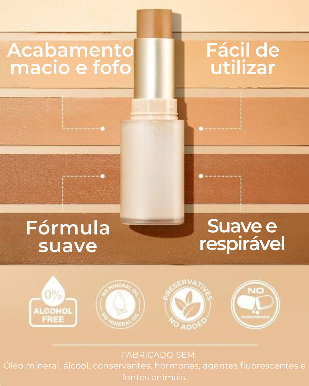 Base em Stick Mate de Cobertura Total
